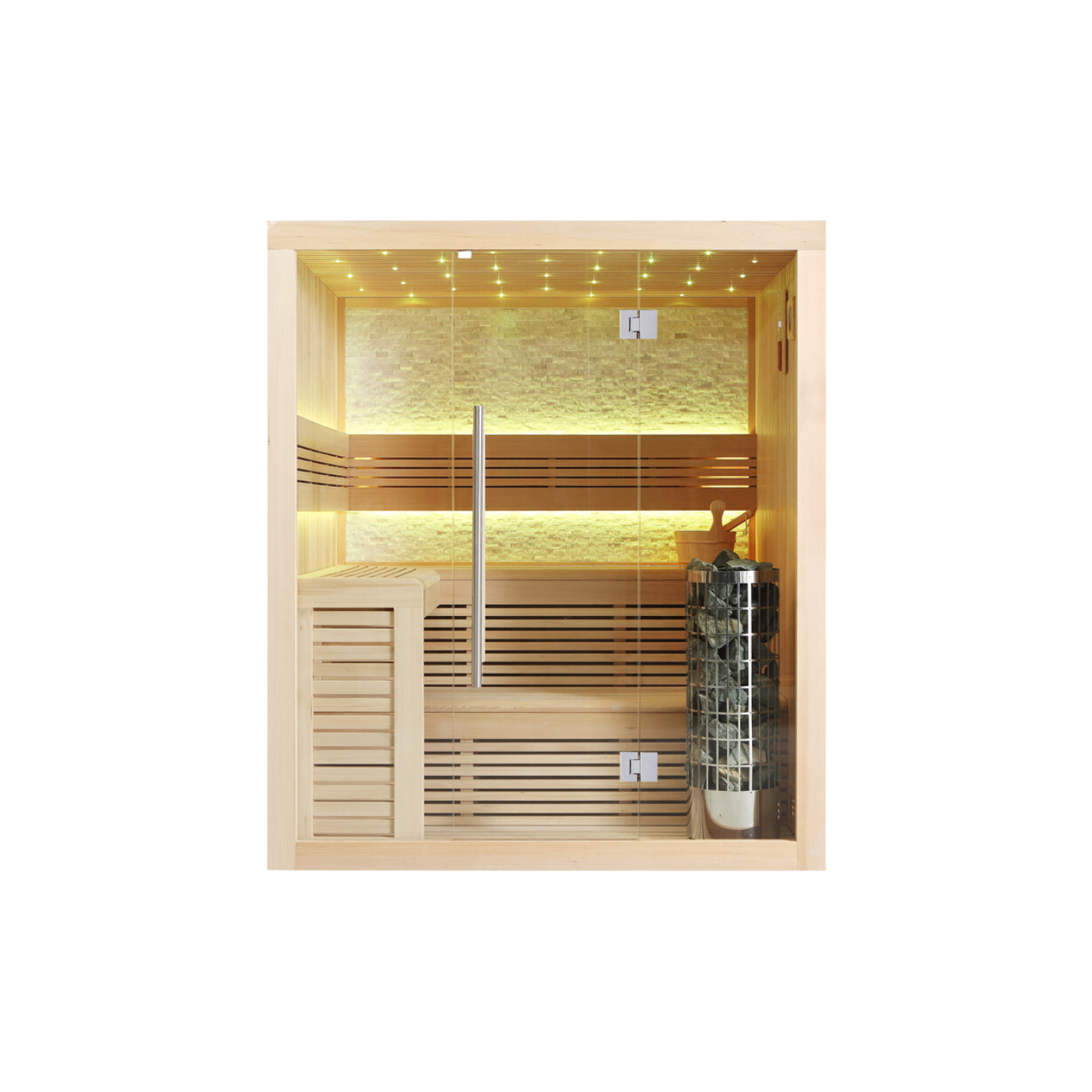 Sauna Hemlock mit Verdampfer