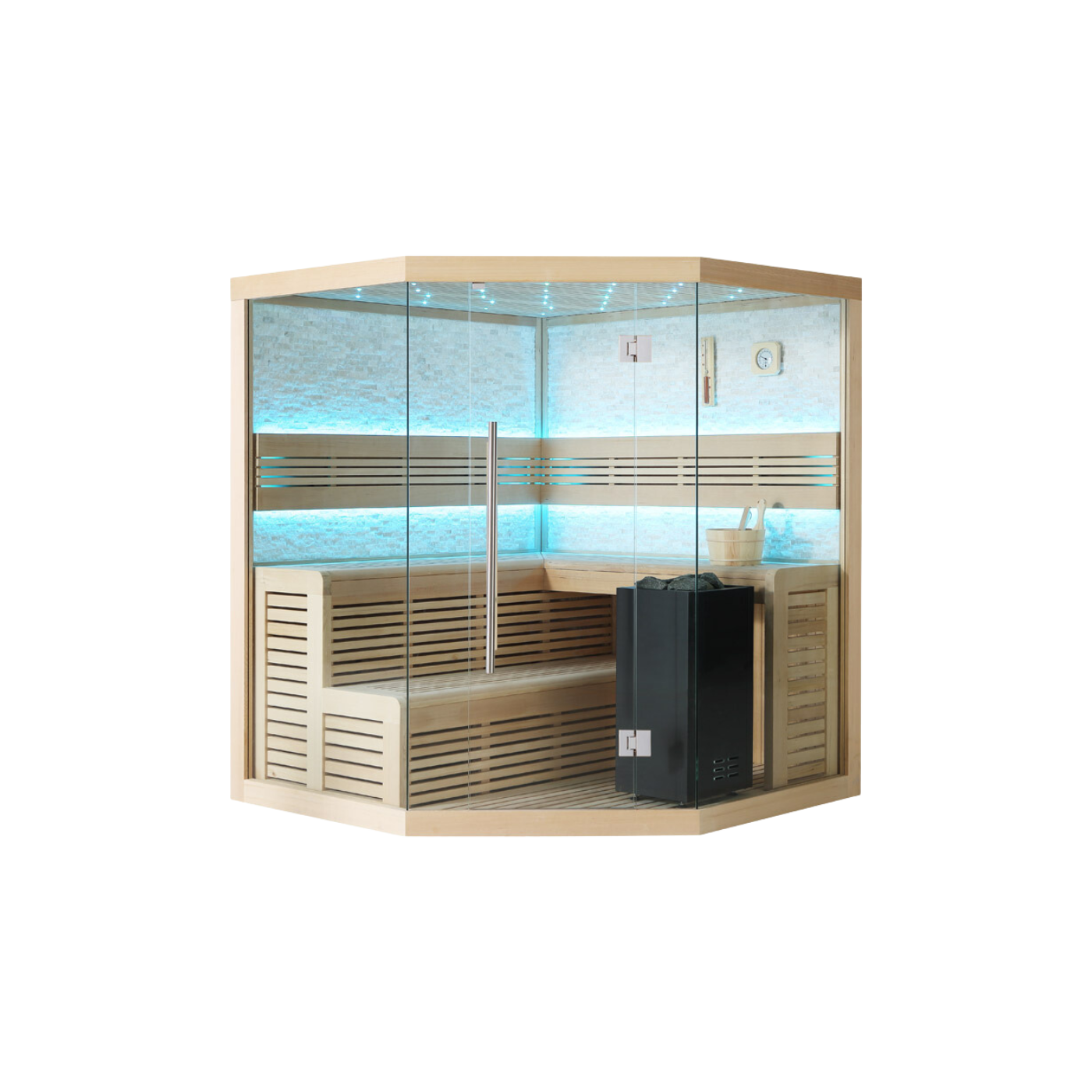 Sauna Pappelholz