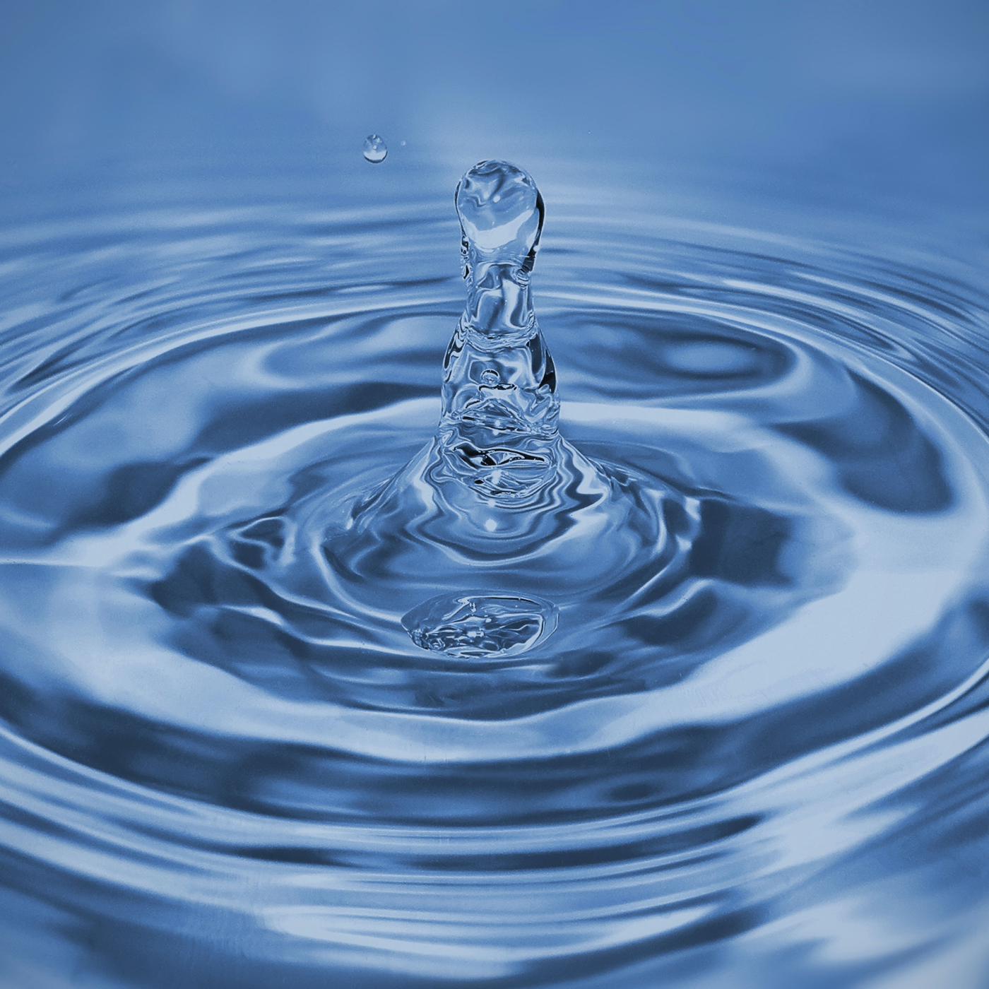 Nahaufnahme Tropfen Wasser